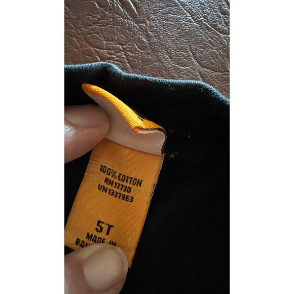 Little Wild Man Black Sweatshirt Size 5 T - Picture 3 of 4